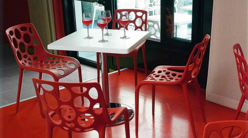 Calligaris dining chairs
