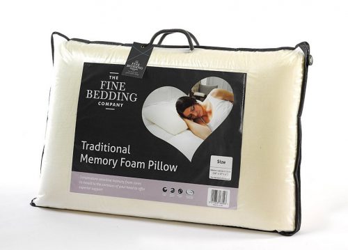 The Fine Bedding Co - Traditional Memory Foam Pillow