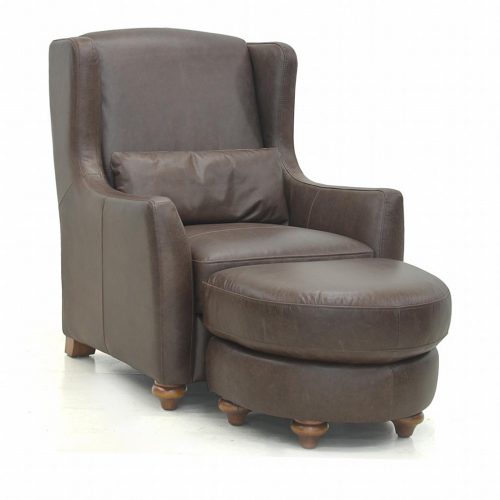 Vale Furnishers - Benjamin Armchair and Footstool - best chairs to relax