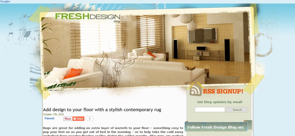 interior design blogs - www.freshdesignblog.com