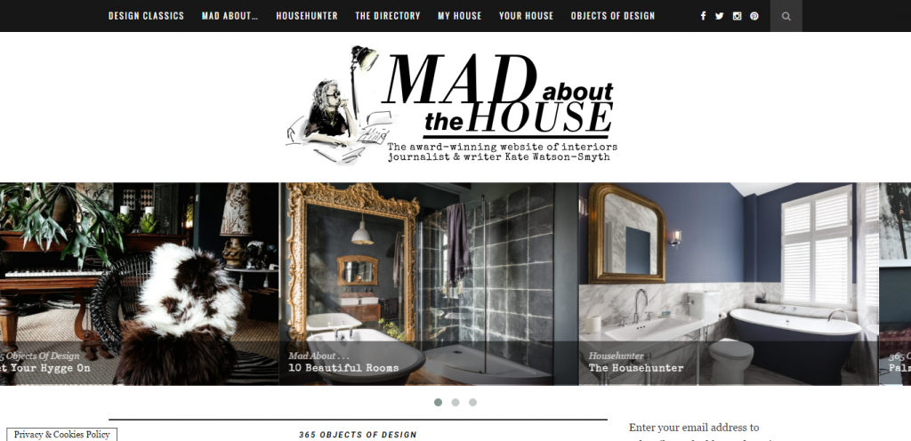 interior design blogs - www.madaboutthehouse.com