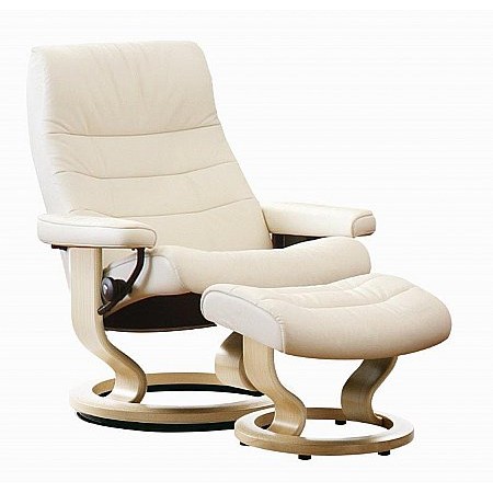 Stressless - Opal Recliner and Footstool
