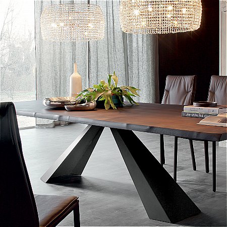 Eliot Wood Dining Table by Cattelan Italia