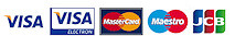 Major Credit and Debit cards accepted