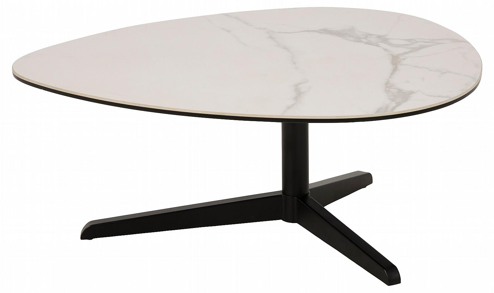 Brampton White Ceramic Coffee Table 84cm