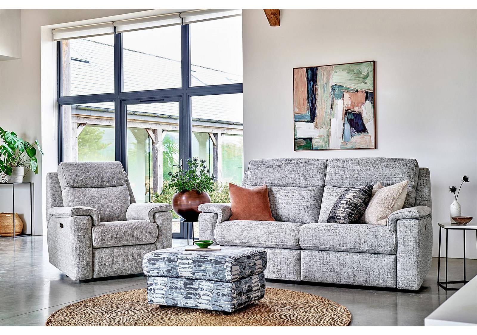 Ellis fabric discount sofa bed